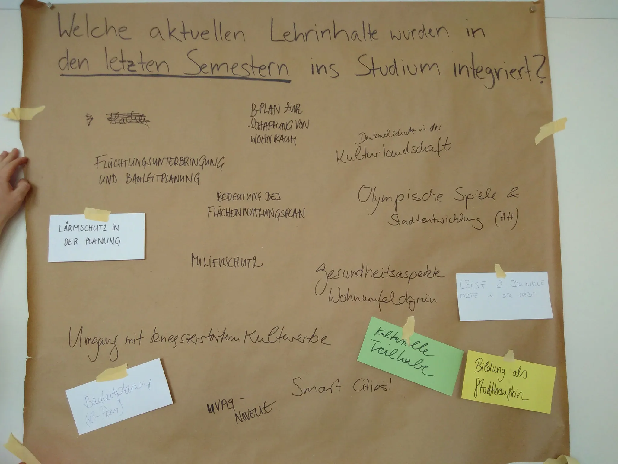 Fach-Ausbildungskommission Stadt- und Regionalplanung