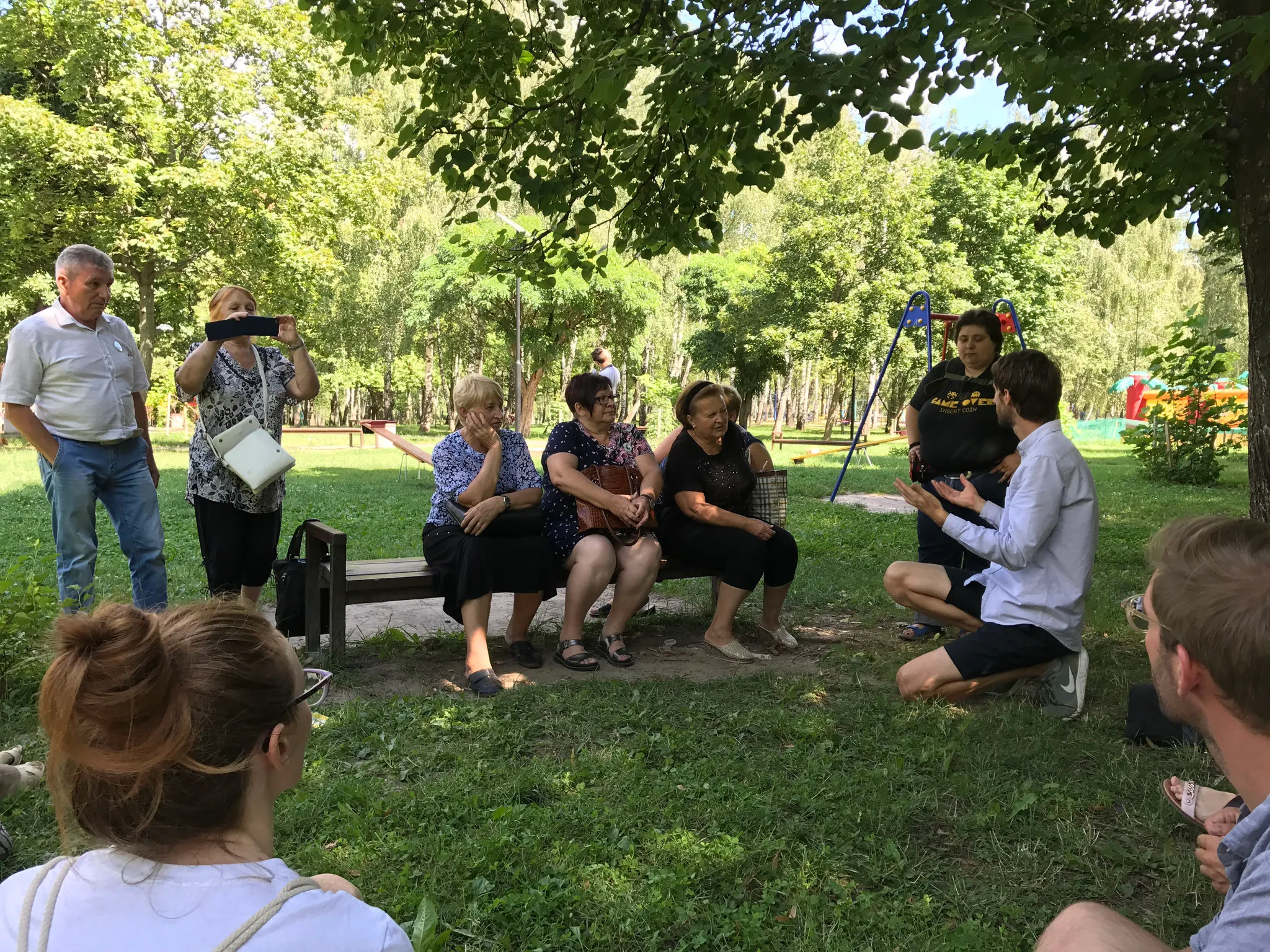 Partizipative Umgestaltung des Parks Berezovyi Hai in Chernihiw, Ukraine